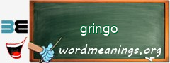 WordMeaning blackboard for gringo